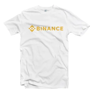 BINANCE_cryptocurrency_merchandise_merch_tshirt_white_logo_1024x1024.webp Binance Logo T-shirt | BT-Miners