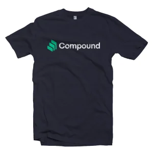 COMPOUND_cryptocurrency_merchandise_merch_tshirt_navy_logo_1024x1024.webp Compound (COMP) Cryptocurrency Symbol T-shirt | BT-Miners