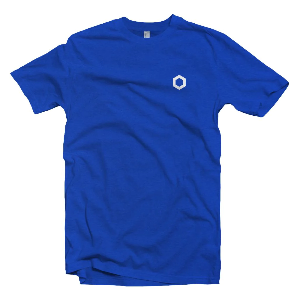 Chainlink LINK Cryptocurrency Logo Polo T-shirt | BT-Miners