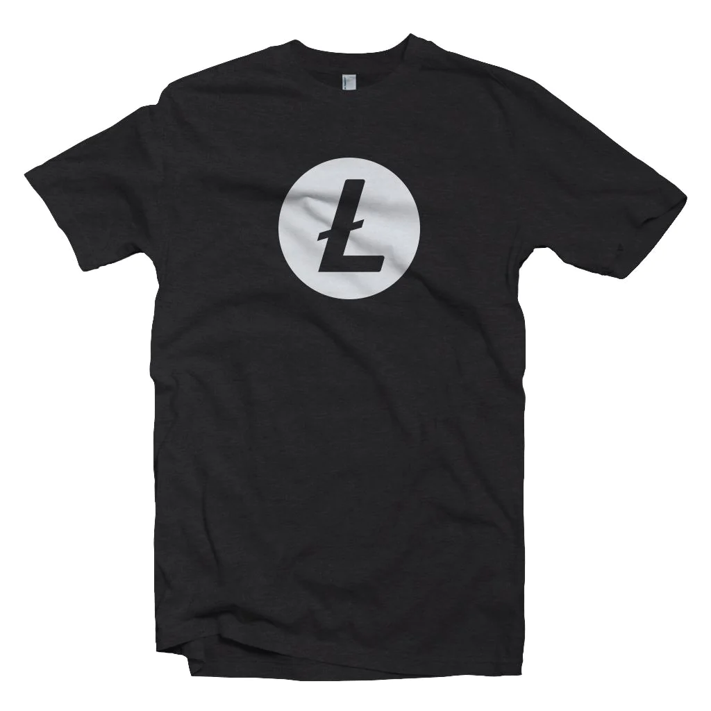 Litecoin LTC Cryptocurrency Symbol T-shirt | BT-Miners