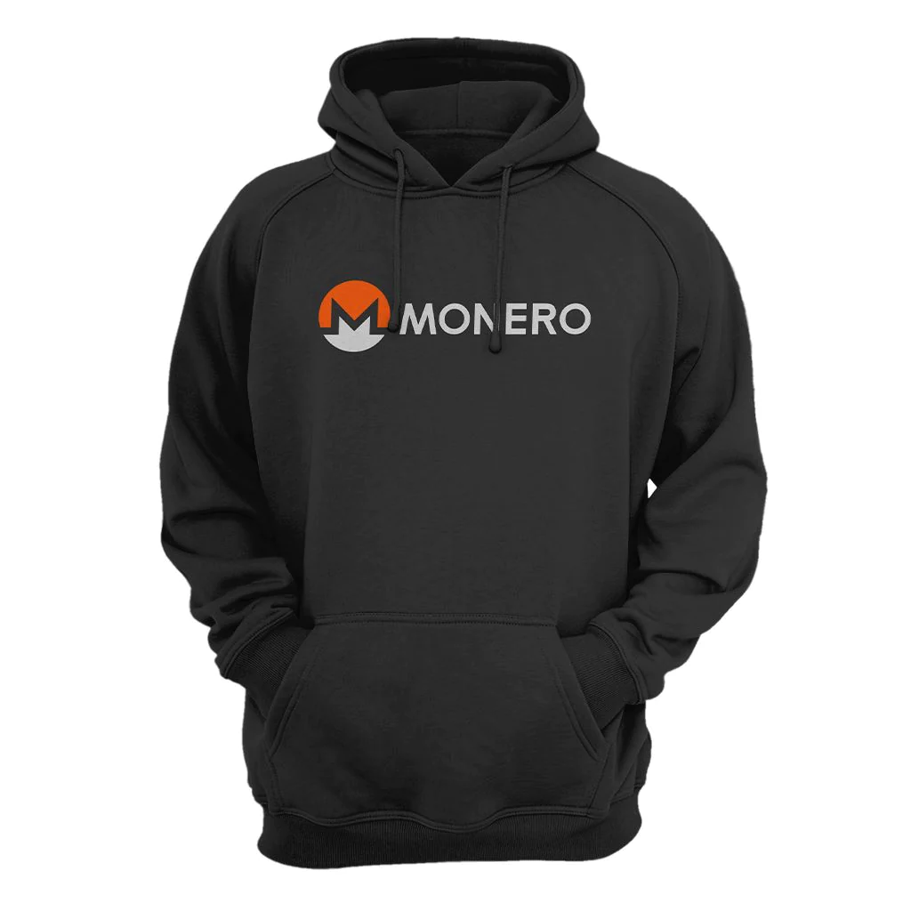 Monero XMR Cryptocurrency Logo Hoodie | BT-Miners