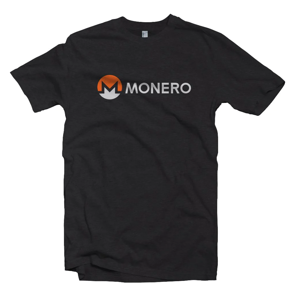Monero XMR Cryptocurrency Logo T-shirt | BT-Miners